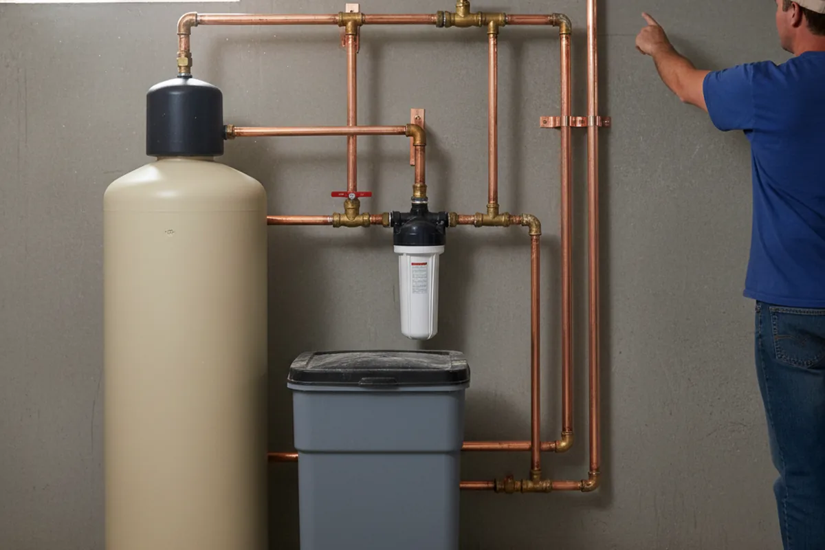Whole-house water treatment system installed in Sodus Point